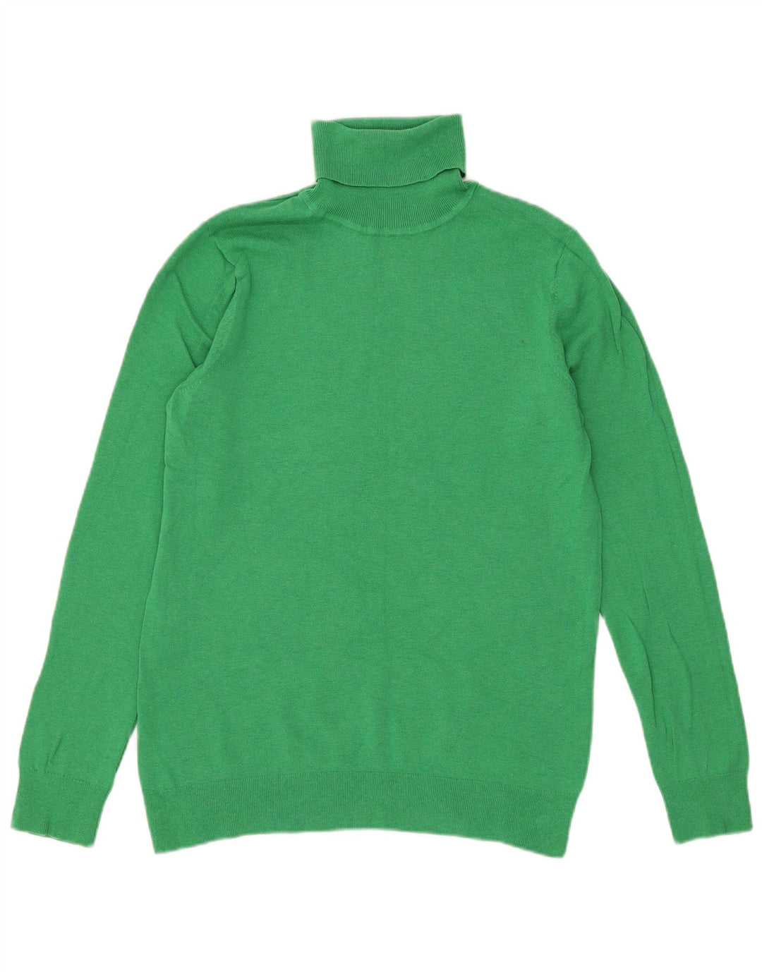 Gap Rollkragenpullover für Damen, Gr. 40, Größe L, Grün, Baumwolle