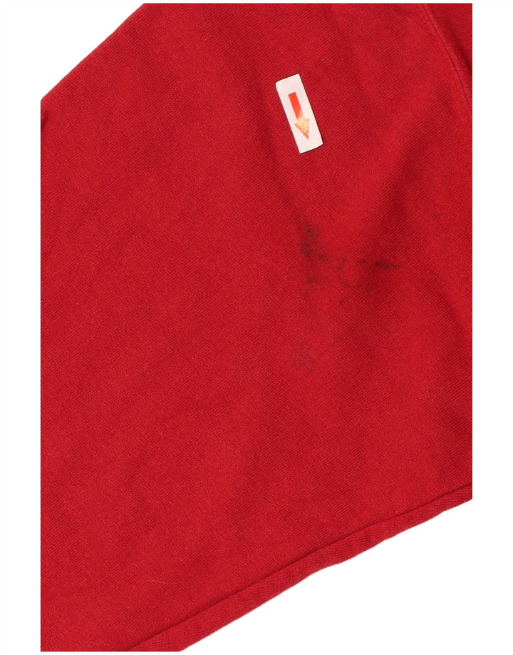 Champion Herren-Sweatshirt, Pullover, Größe S, Burgunderrot, Baumwolle