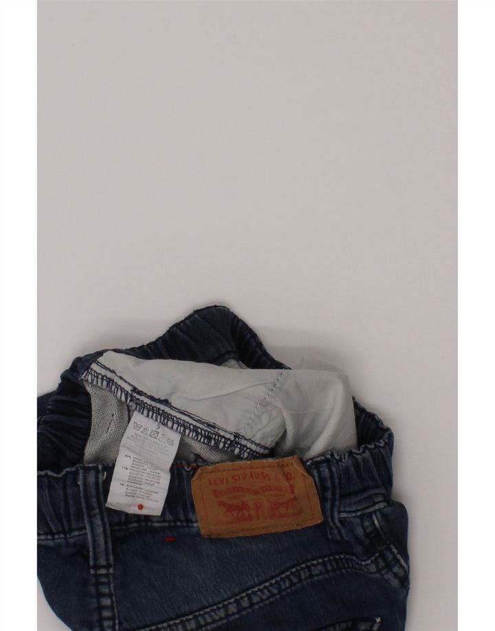 LEVI'S Mädchen-Jeansshorts, 4–5 Jahre, W22, blaue Baumwolle
