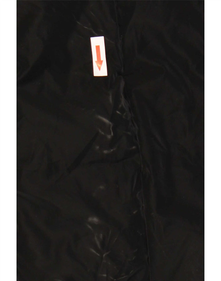 Guess Wattierte Damenjacke mit Kapuze, UK 12, Mittelschwarz, Polyester