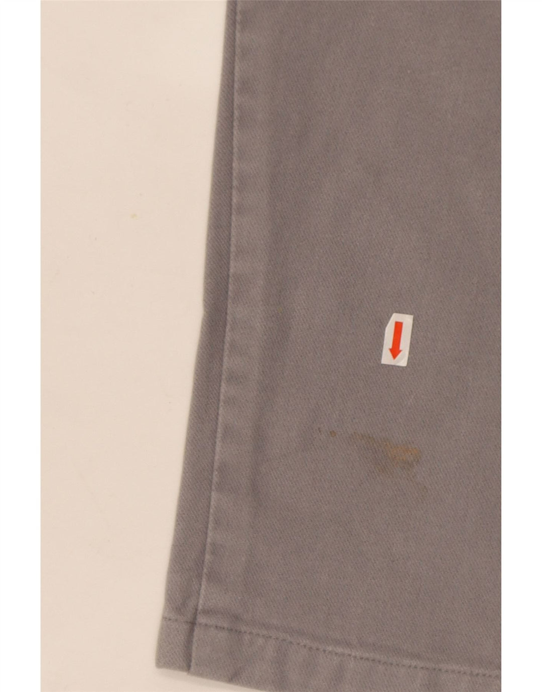 Valentino Herren Straight Jeans W34 L26 Graue Baumwolle