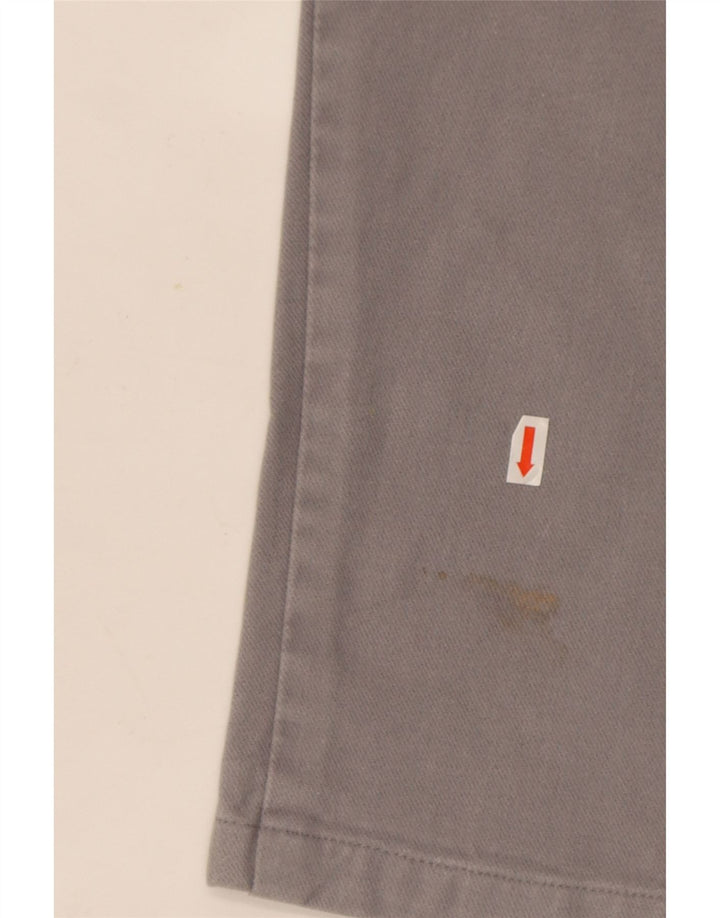 Valentino Herren Straight Jeans W34 L26 Graue Baumwolle