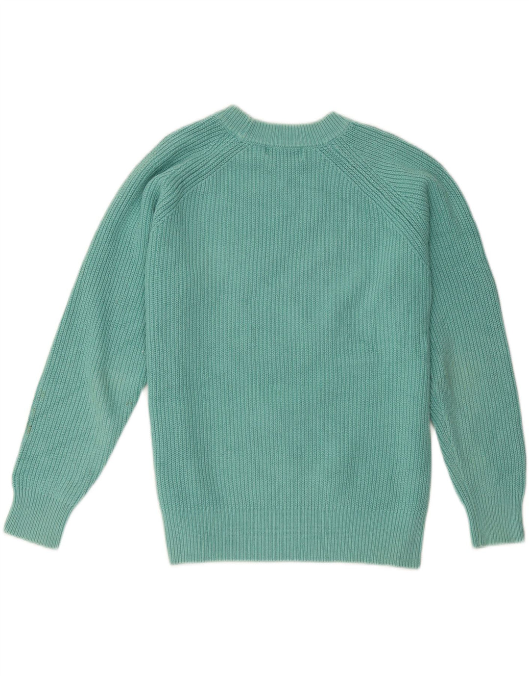 Marks & Spencer Damen Pullover mit Rundhalsausschnitt, UK 14, Mitteltürkis