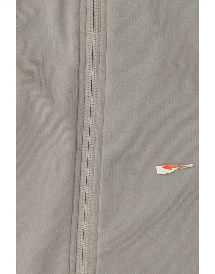 The North Face Damen-Trainingsanzugoberteil, UK 14, mittelgraues Polyester