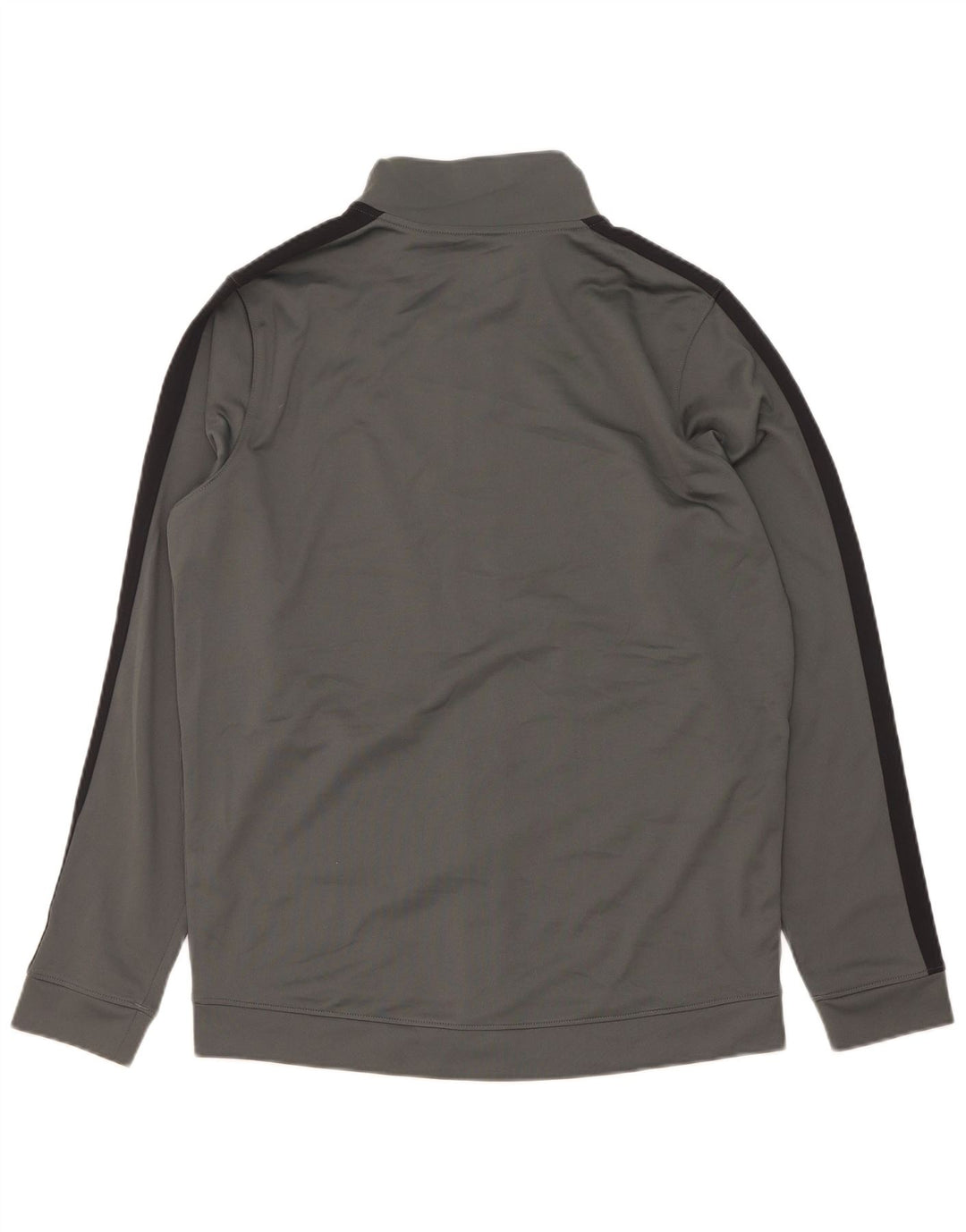 Under Armour Herren-Trainingsanzug-Oberjacke aus mittelgrauem Colourblock-Polyester