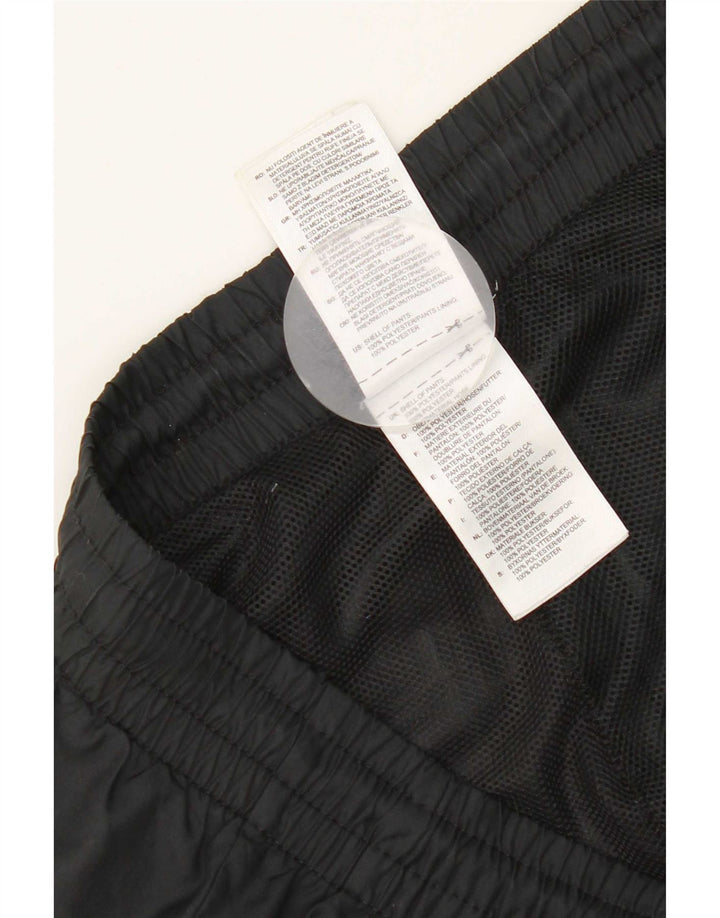 Adidas Herren-Trainingshose UK 38/40 Mittelschwarzes Polyester