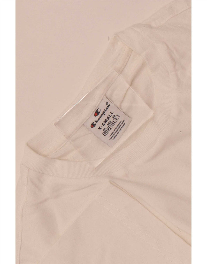 Champion Herren T-Shirt Top XS Weiß