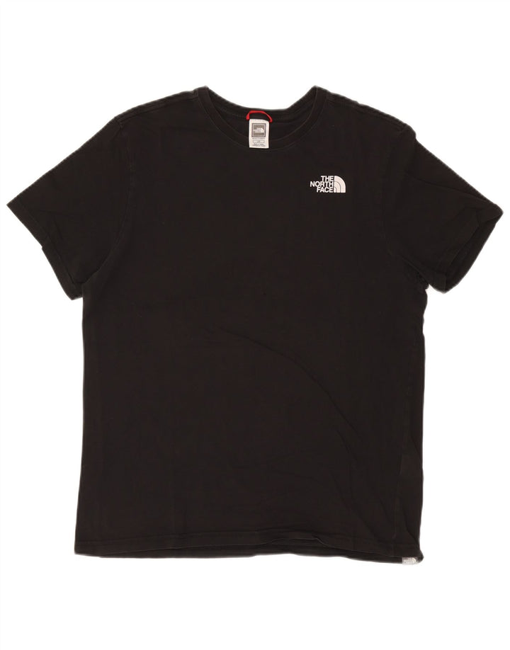 The North Face Herren-T-Shirt mit Grafik, Größe L, Schwarz, Baumwolle
