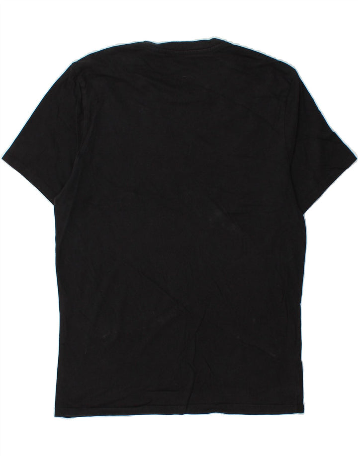 LEVI'S Mens Graphic T-Shirt Top Large Black Vintage Levi's and Second-Hand Levi's from Messina Hembry 