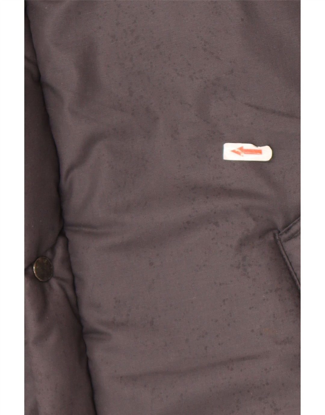 Sale E Pepe Herren Wattierter Mantel UK 36 Small Grau Polyester