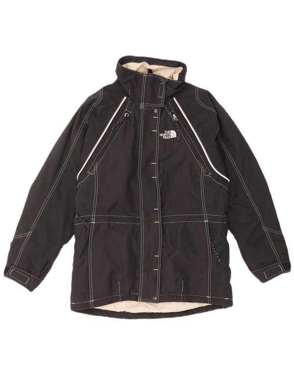 The North Face Womens Petite Loose Fit Skijacke UK 10 Small Schwarz Nylon