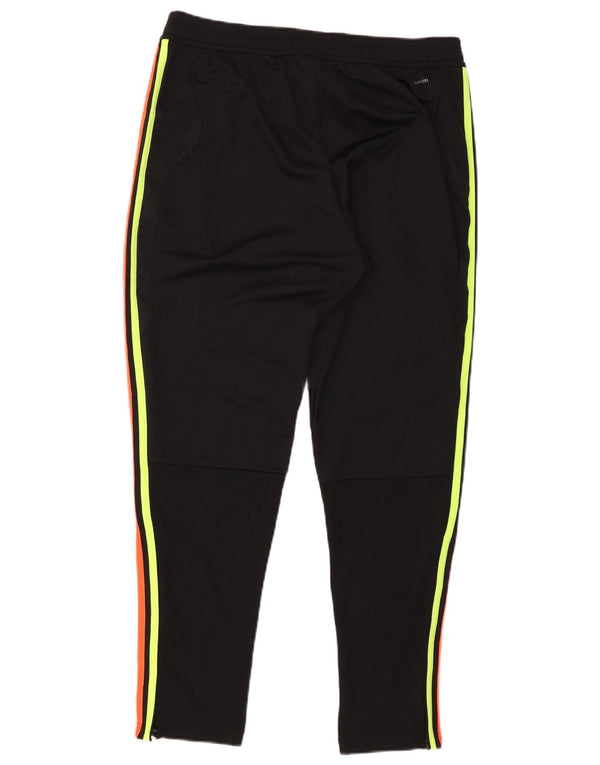 Adidas Herren-Trainingshose, groß, aus schwarzem Polyester