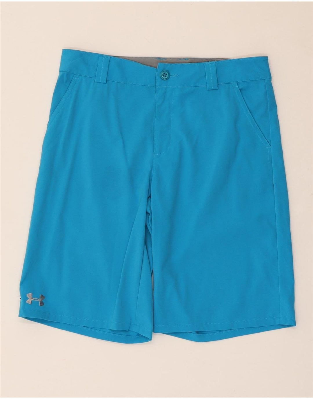 Under Armour Chino-Shorts für Jungen, 11–12 Jahre, Größe L, W30, Blau, Polyester