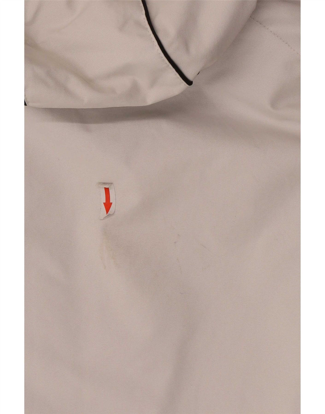 Brugi Wattierte Damenjacke mit Kapuze, UK 14, Mittelweiß, Polyamid