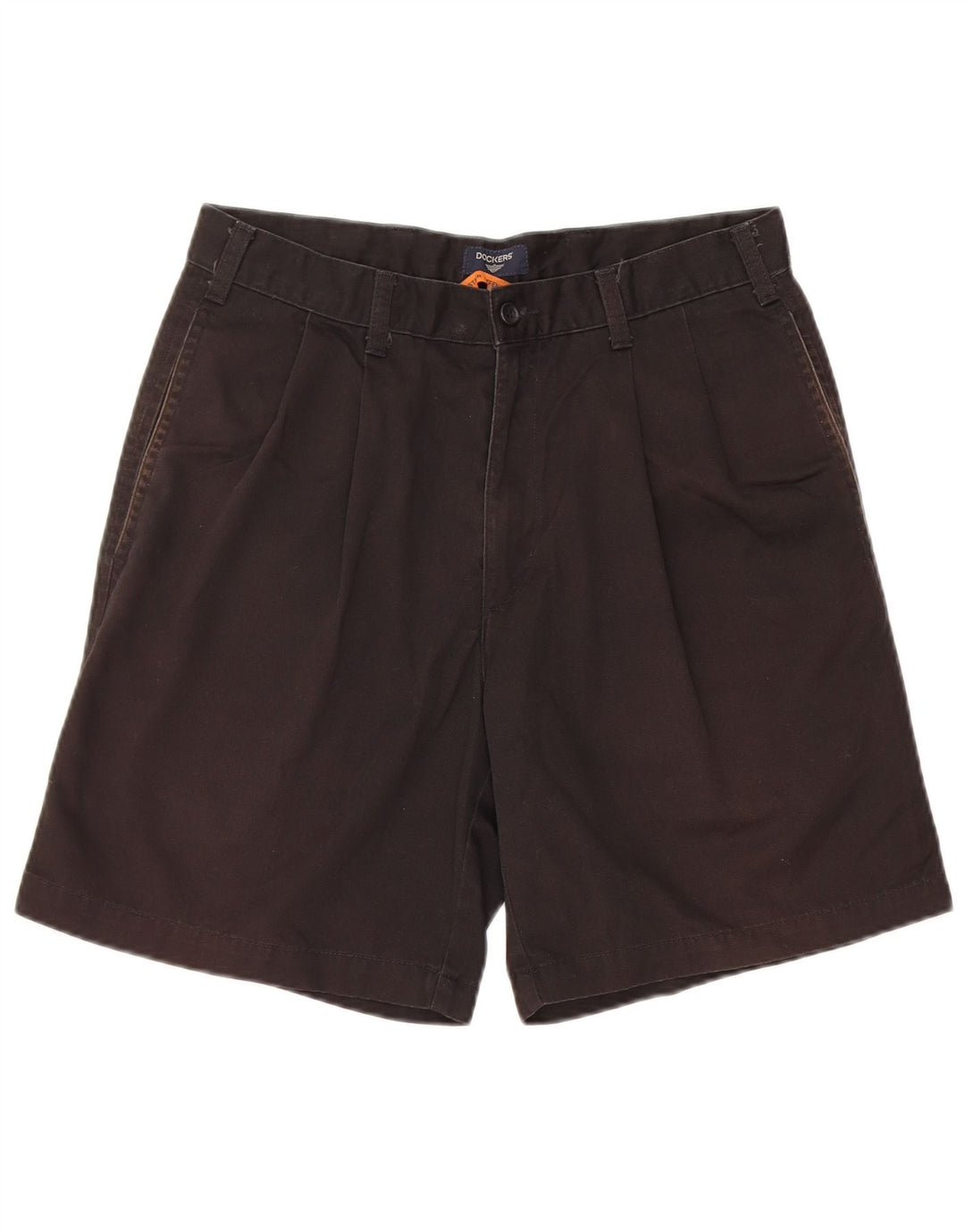 DOCKERS Herren Stain Defender Pegged Chino Shorts W30 Mittelschwarze Baumwolle