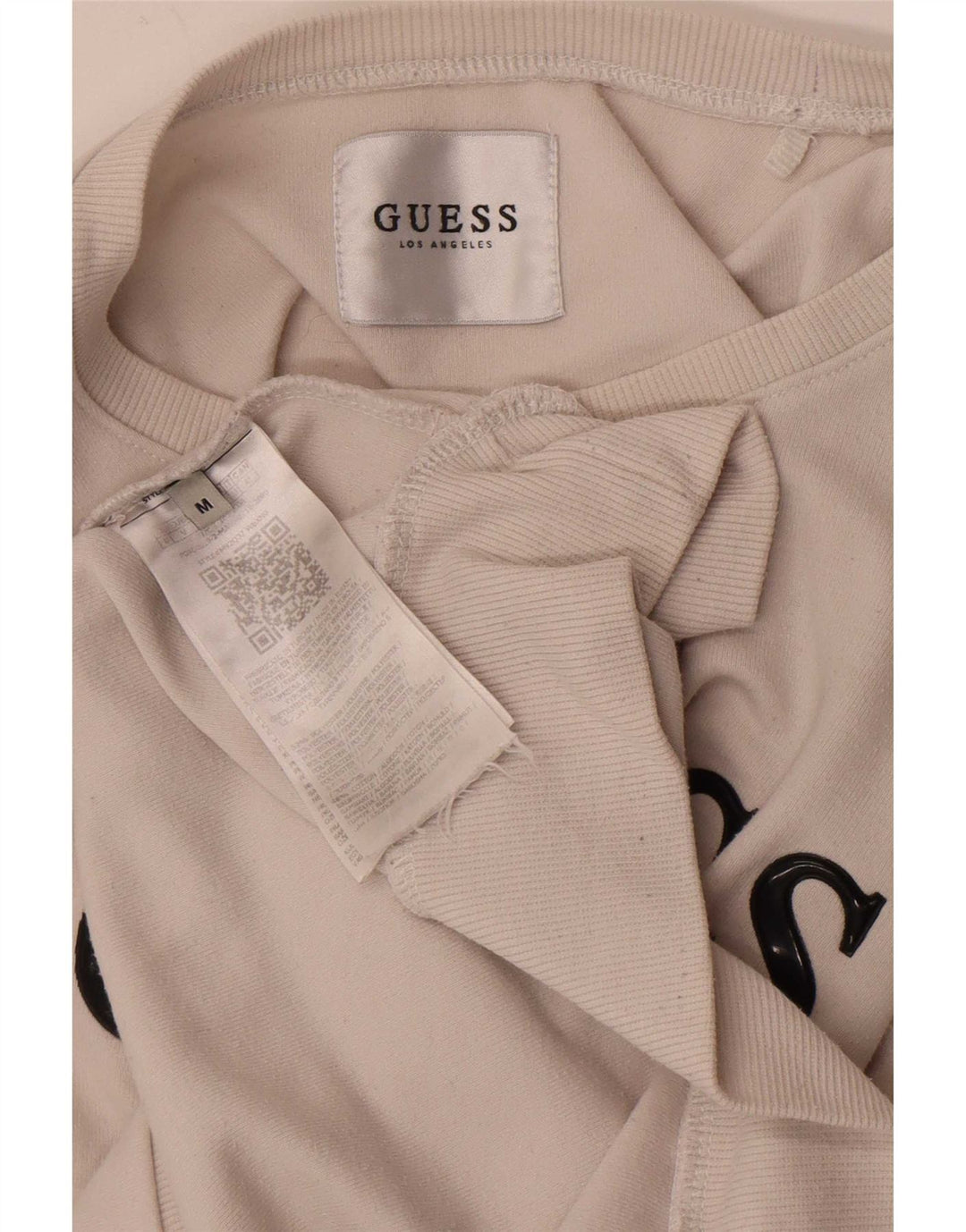 Guess Herren-Sweatshirt mit Grafik, mittelweißes Polyester