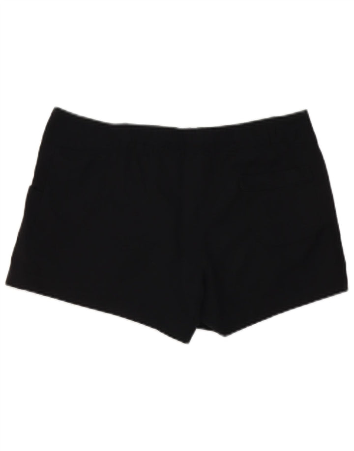 Adidas Damen Casual Shorts UK 12 Medium W32 Schwarz Polyester