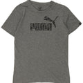 Puma Herren Grafik T-Shirt Top Small Grau