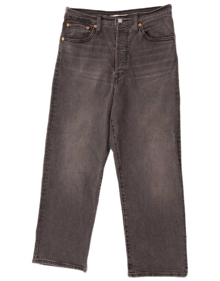 Levi's Herren Straight Jeans W30 L27 Graue Baumwolle