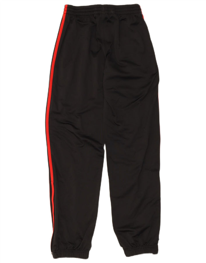 ADIDAS Boys Tracksuit Trousers Joggers 13-14 Years  Black Polyester