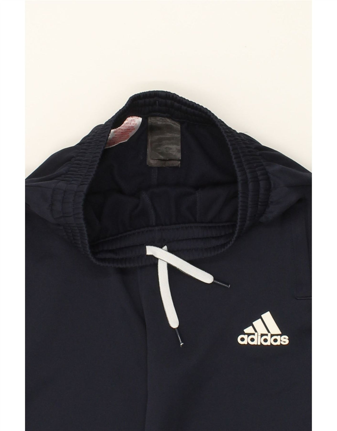 ADIDAS Boys Tracksuit Trousers 11-12 Years Navy Blue Polyester Vintage Adidas and Second-Hand Adidas from Messina Hembry 