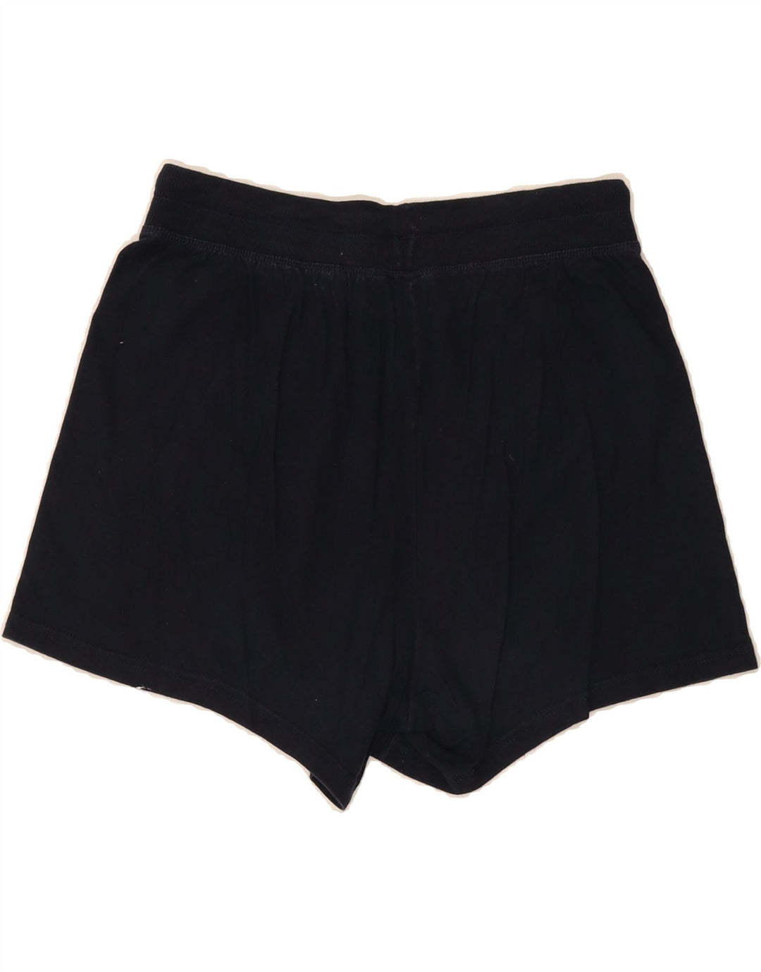 CHAMPION Womens Sport Shorts UK 14 Medium Navy Blue Cotton Vintage Champion and Second-Hand Champion from Messina Hembry 