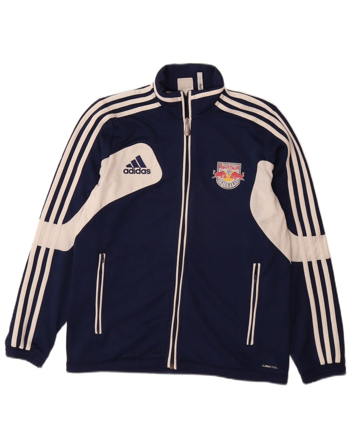 ADIDAS Jungen Red Bull Trainingsanzug Top Jacke 13-14 Jahre Marineblau