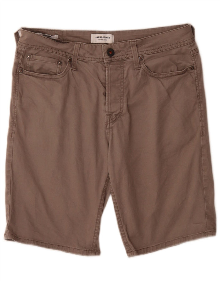 Jack & Jones Herren-Freizeitshorts, Größe S, W29, Grau, Baumwolle
