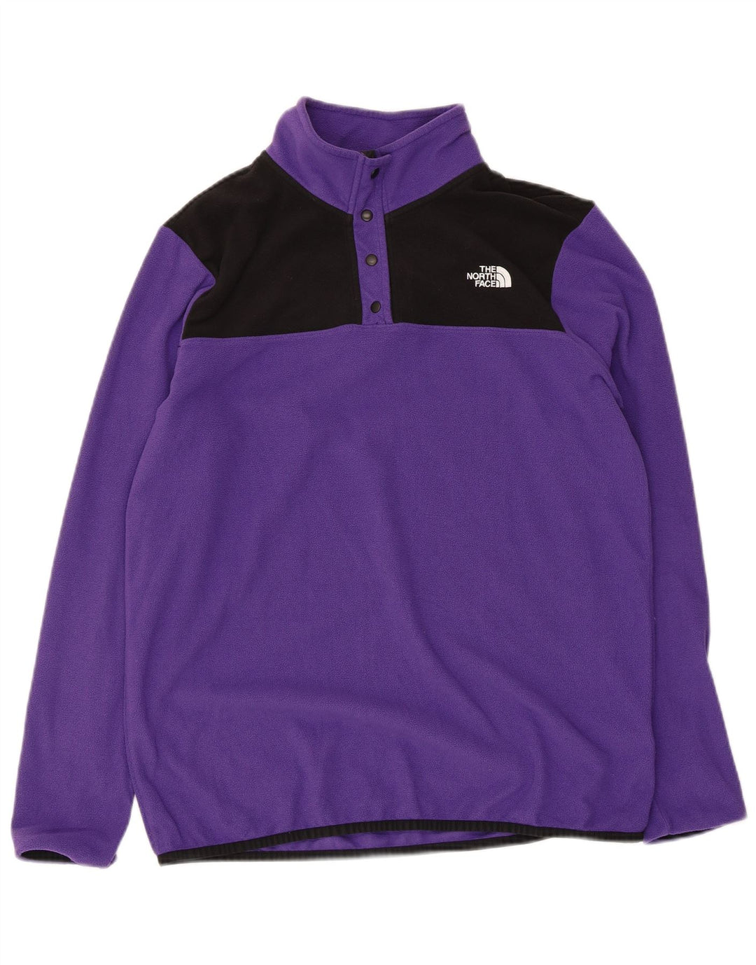 THE NORTH FACE Damen Fleecepullover UK 14 Mittellila Farbblock