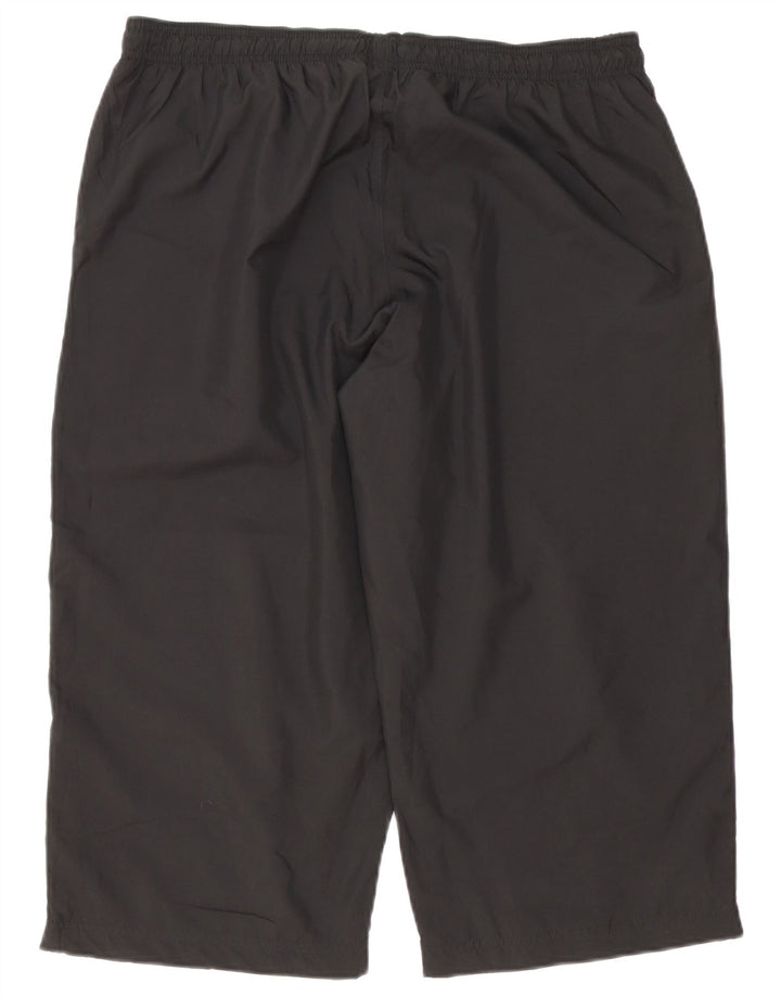 PUMA Herren Capri-Trainingshose, groß, schwarzes Polyester