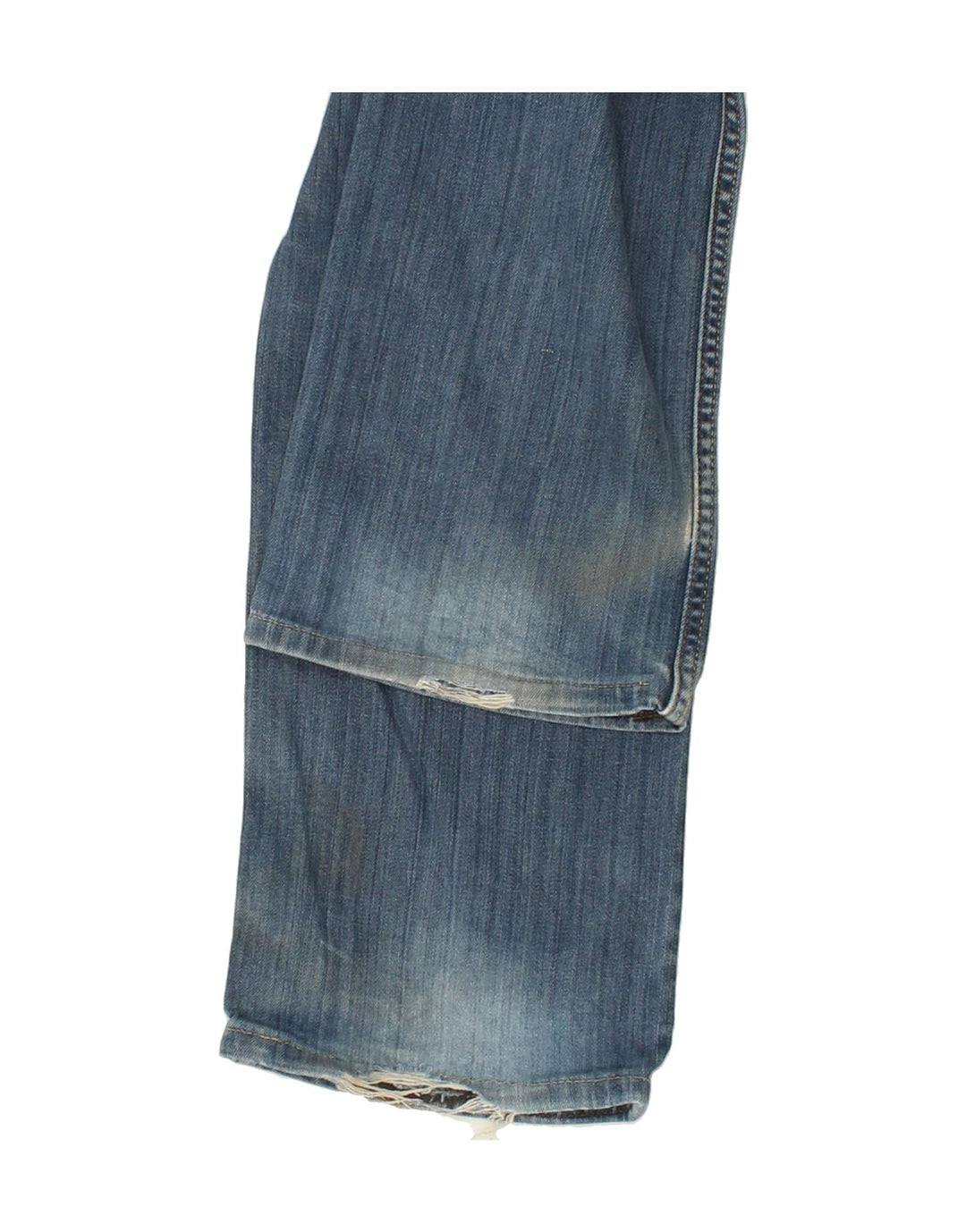 LEVI'S Herren Straight Jeans W38 L32 Blaue Baumwolle