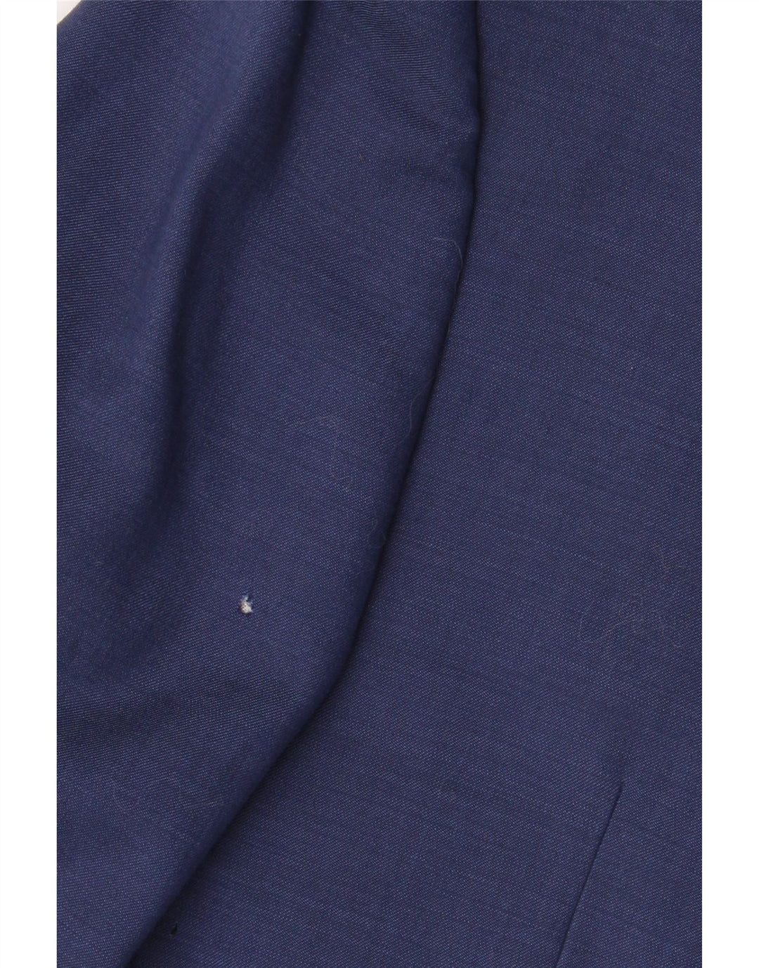 Calvin Klein Herren kurze 2-Knopf-Blazer-Jacke UK 38 Mittelmarineblaue Wolle