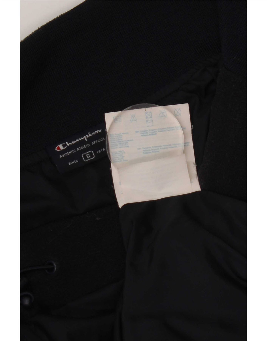 Champion Herren Fleecejacke UK 36 Small Marineblau Polyester