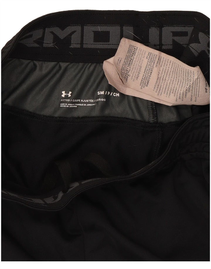 Under Armour Herren-Sportshorts, klein, schwarzes Camouflage-Polyester