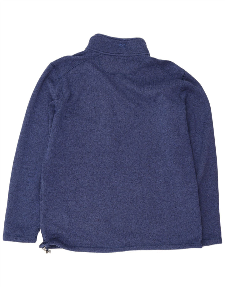 Rohan Herren-Trainingsanzug mit normaler Passform, Top-Jacke, groß, blau gefleckt, Sport