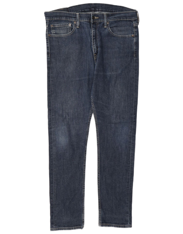 Levi's Herren 510 Skinny Jeans W34 L32 Blaue Baumwolle