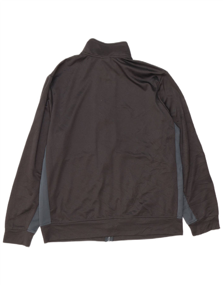 RUSSELL ATHLETIC Herren-Trainingsanzug-Top-Jacke, UK 38/40, mittelschwarz