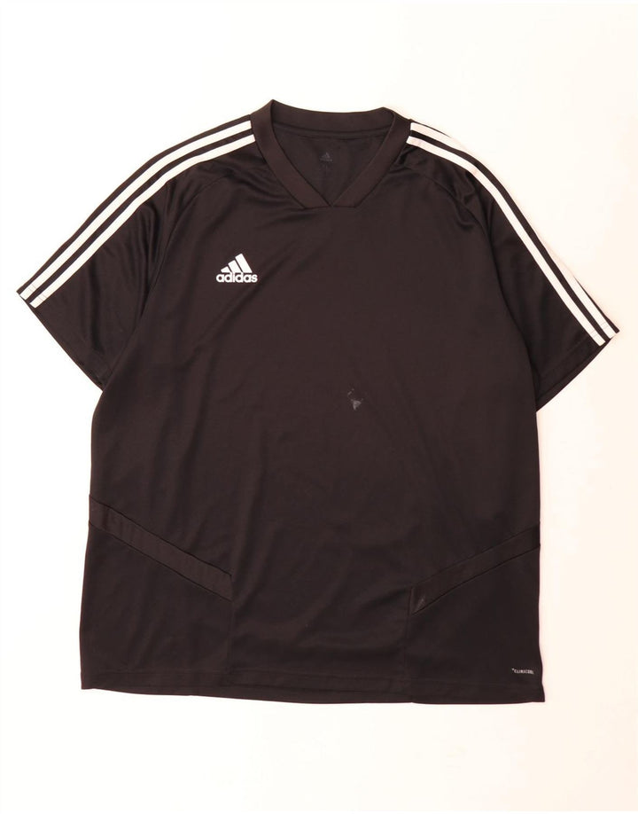 Adidas Herren Climacool T-Shirt Top XL Schwarz Polyester