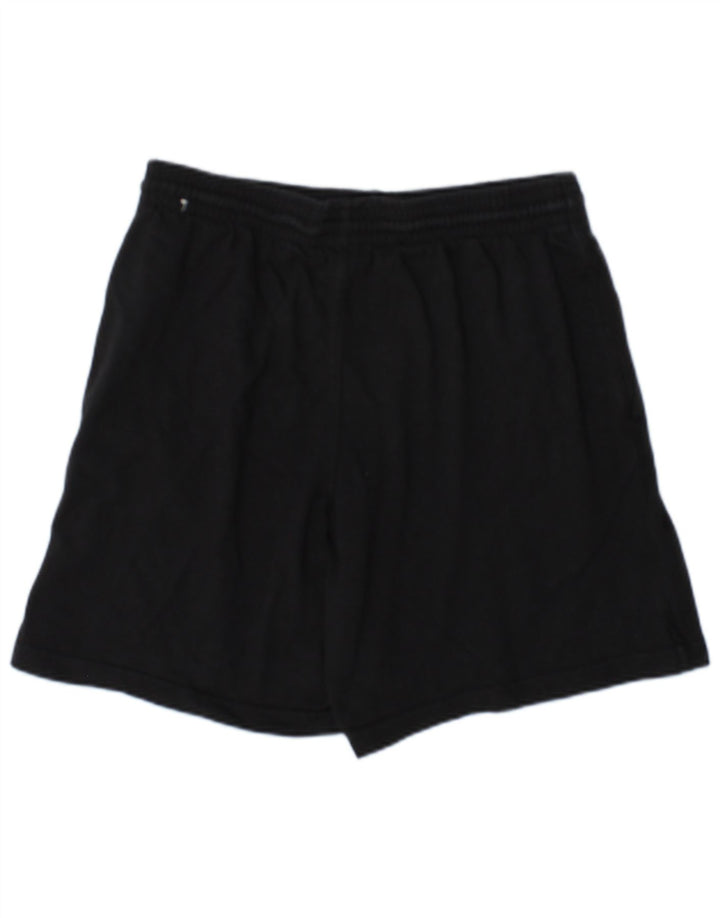 Nike Herren-Sportshorts, mittelgroß, schwarze Baumwolle