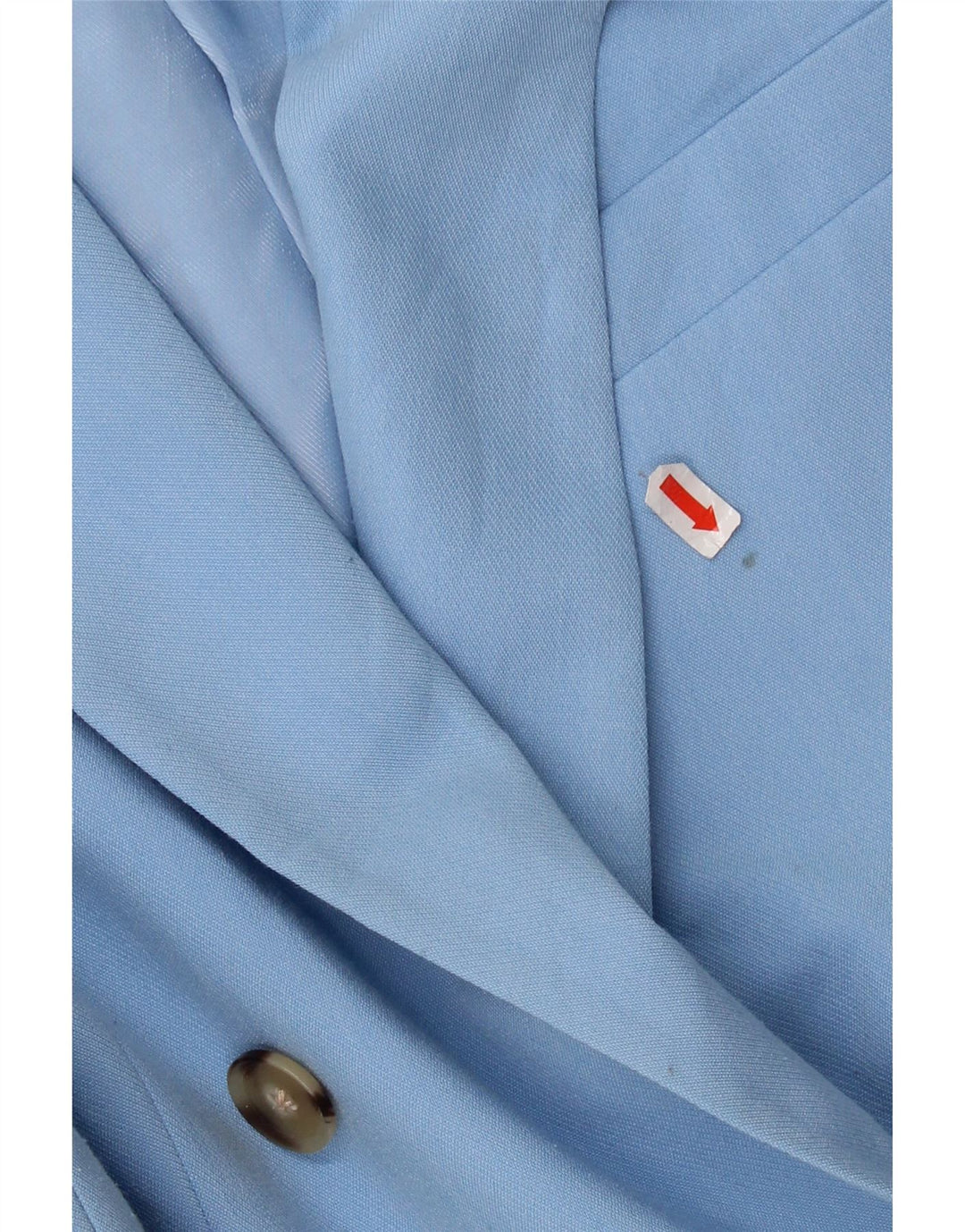 ZARA Damen Zweireiher-Blazerjacke UK 6 XS Blau Polyester