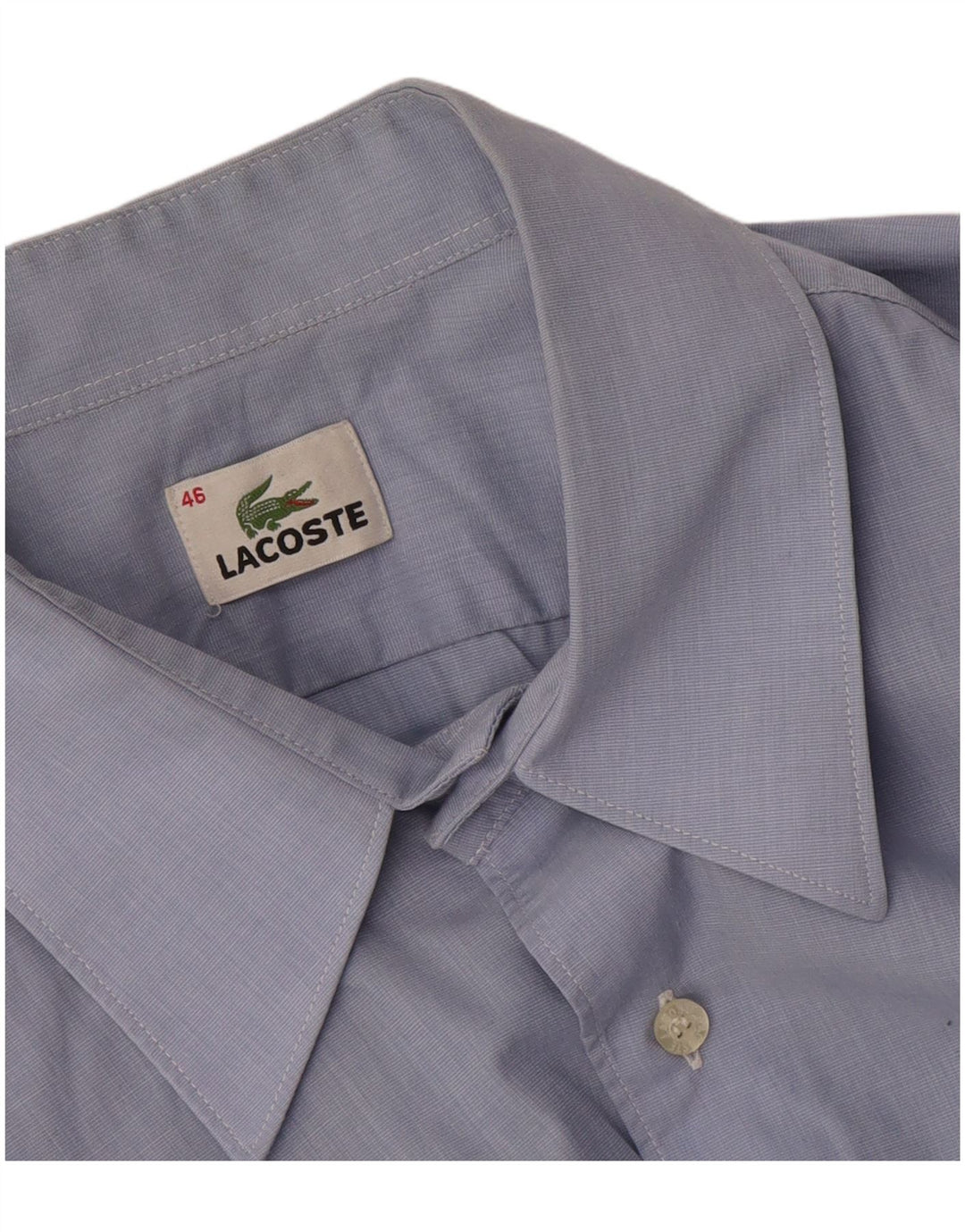 Lacoste Herrenhemd Größe 46 2XL Blau