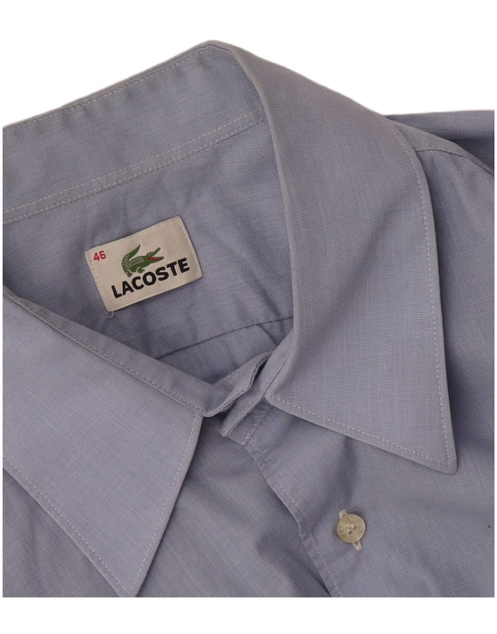 Lacoste Herrenhemd Größe 46 2XL Blau