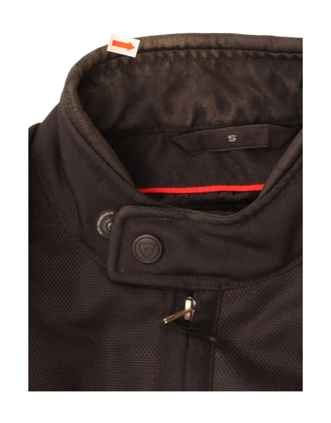 REVIT Herren Graphic Racer Jacke UK 36 Small Schwarz Polyester
