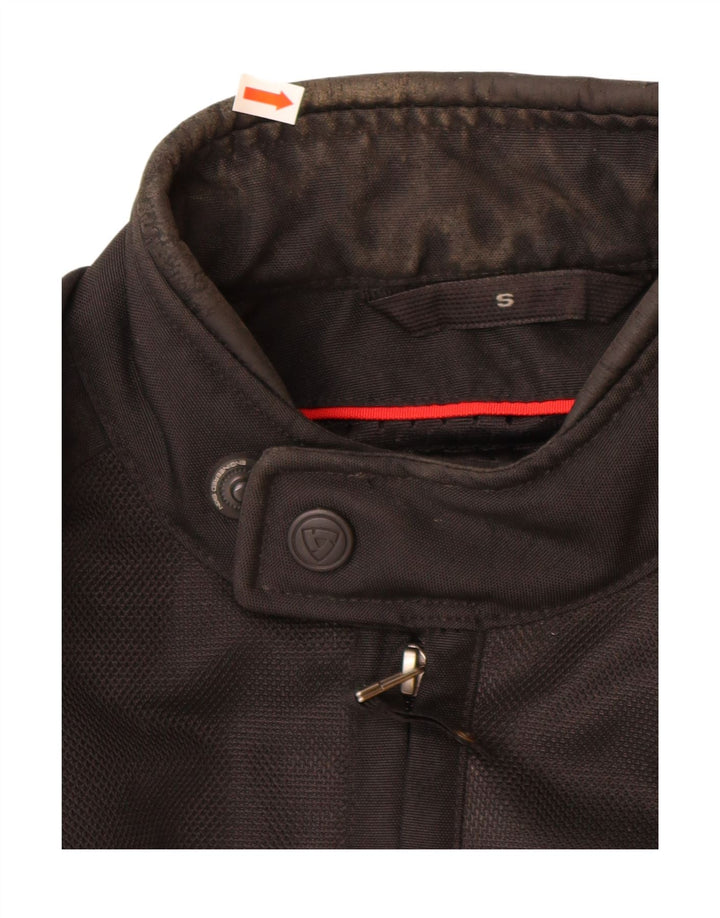 REVIT Herren Graphic Racer Jacke UK 36 Small Schwarz Polyester