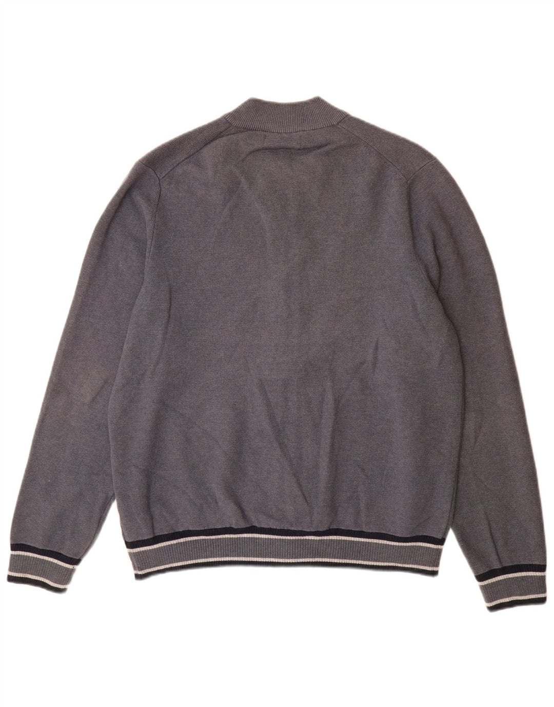 Marks & Spencer Herren-Trainingsanzug-Oberteil, Jacke, XL, Grau, Baumwolle