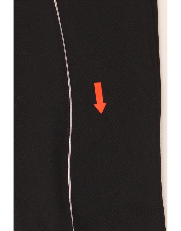 Adidas Herren-Trainingshose, groß, aus schwarzem Polyester