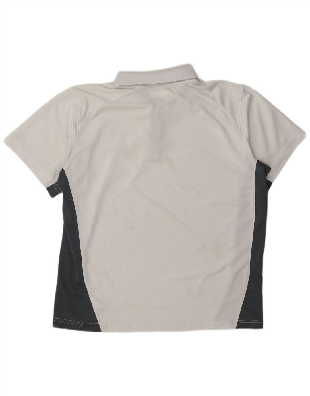 Columbia Herren-Poloshirt, groß, weißes Colourblock-Polyester