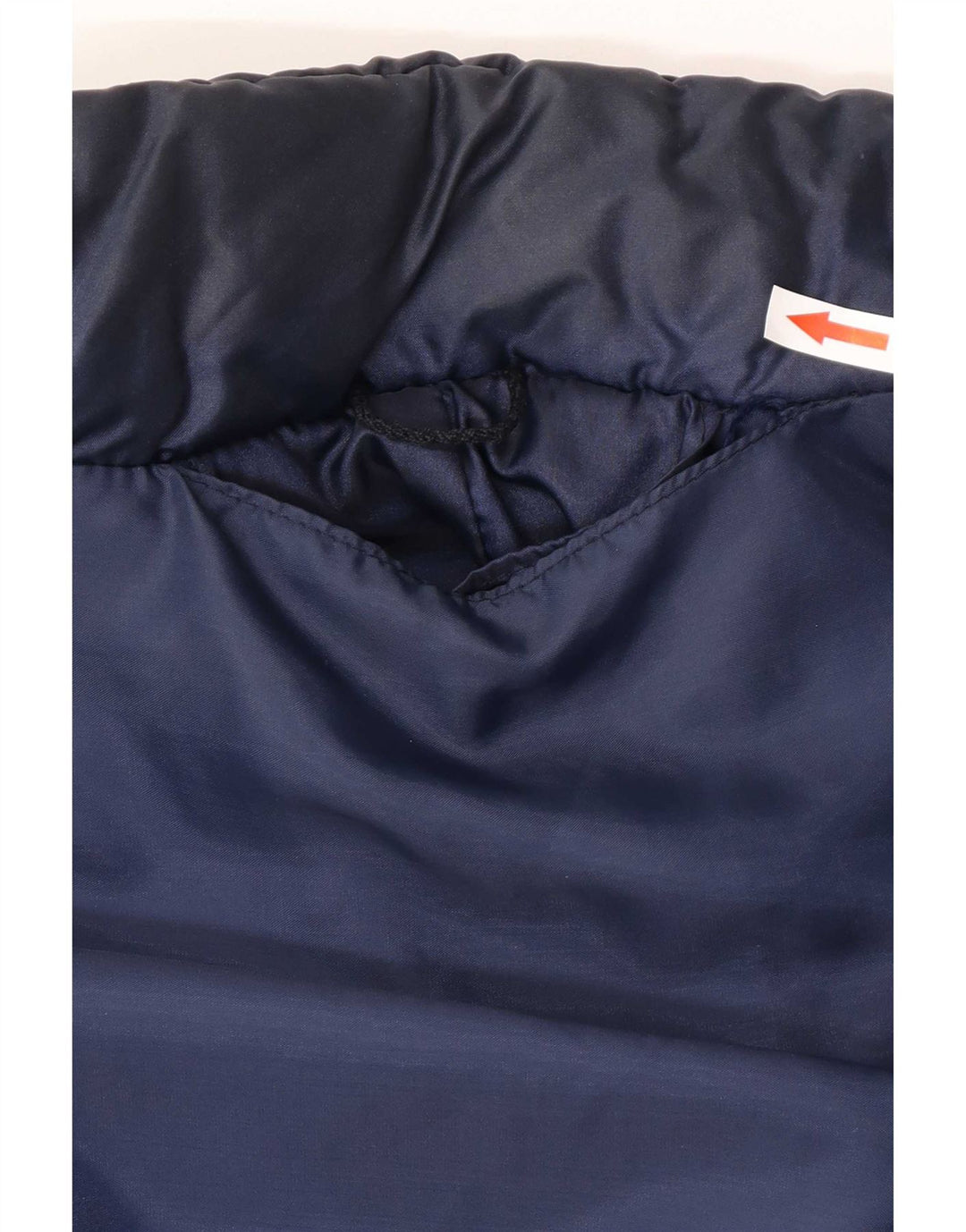 Vintage Herren Wattierte Jacke UK 38 Mittelblauer Farbblock