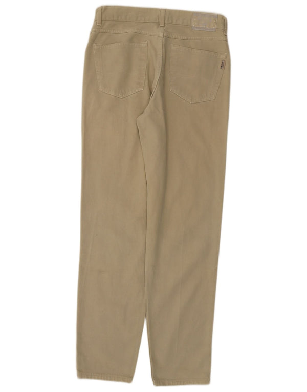 MUSTANG Herren Tapered Jeans W32 L32 Beige Baumwolle