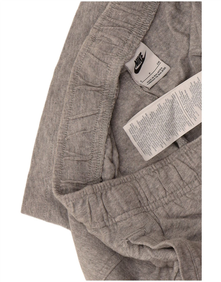 Nike Herren-Sportshorts, klein, grau gefleckte Baumwolle